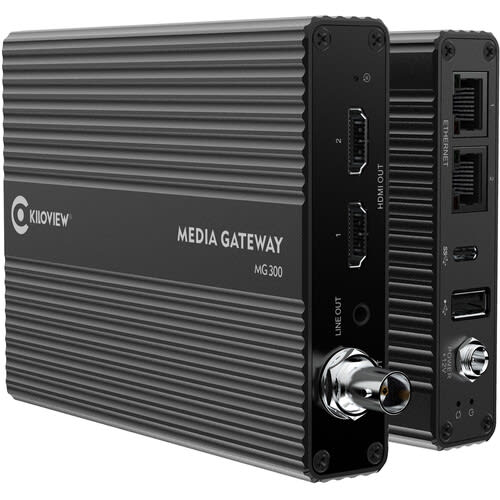 KILOVIEW 4K NDI-HX/SRT/RTSP/HLS to SDI/HDMI decoder/multiviewer; Protocol conversion; IP stream1