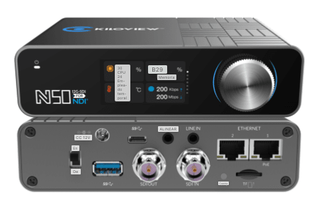 KILOVIEW Convertidor bidireccional 12G-SDI/USB a NDI2