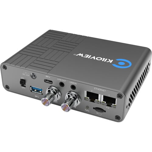 KILOVIEW Convertidor bidireccional 12G-SDI/USB a NDI5