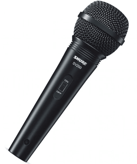 Shure SV200 Micrófono dinámico uso doméstico4