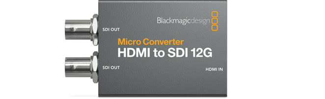 Blackmagic Design Micro Converter HDMI to SDI 12G2