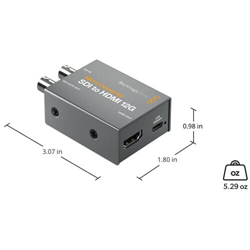Blackmagic Design Micro Converter SDI to HDMI 12G3