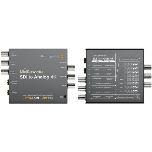 Blackmagic Design Mini Converter SDI to Analog 4K3