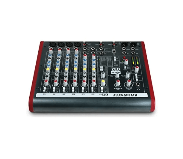 Mixer Allen & Heath ZED10FX USB - con efectos2