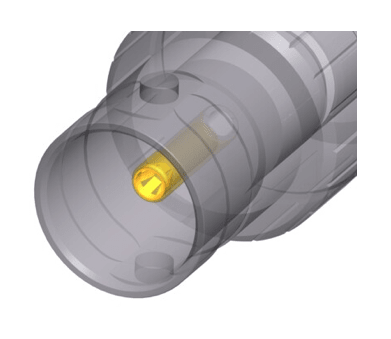 Neutrik NBB75DFGB Bnc panel 75ohm1