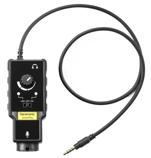 SARAMONIC Smartrig II + Mixer 2 XLR para DSLR y Smartphones 5