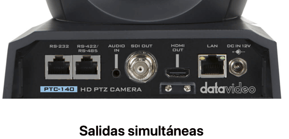 Datavideo HD/SD-SDI and HDMI PTZ Camera with 20x Optical Zoom2