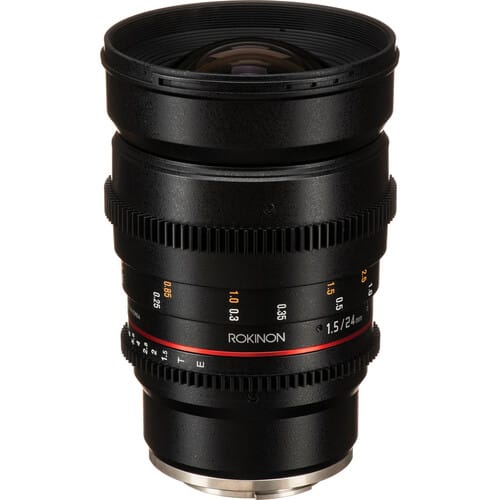 Rokinon 24, 35, 50, 85mm T1.5 Cine DS Lens Bundle for Sony E-Mount4