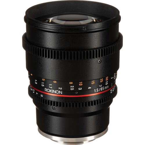 Rokinon 24, 35, 50, 85mm T1.5 Cine DS Lens Bundle for Sony E-Mount1