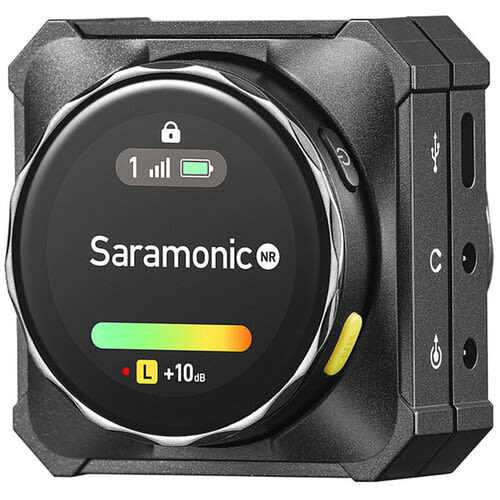 Saramonic Blink Me Kit micrófono inalámbrico con clip para 2 personas con pantallas táctiles8