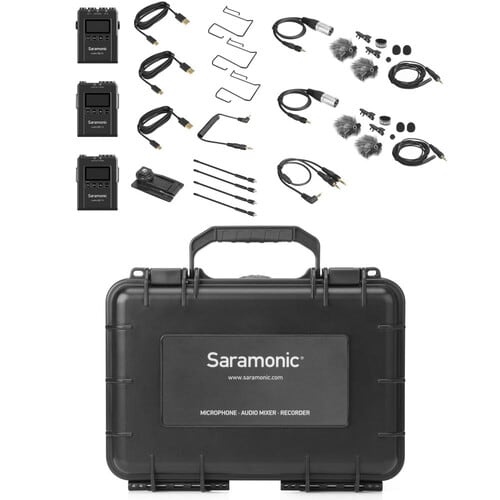 Saramonic Kit UwMic9s Kit2 Micrófono Lavalier Inalámbrico doble6