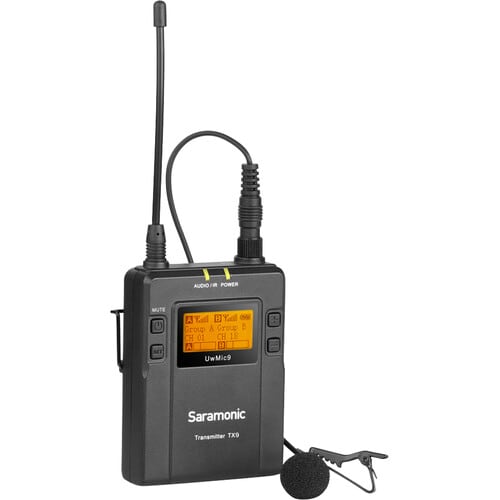SARAMONIC Sistema de micrófono Lavalier inalámbrico, 1 Receptor y 1 transmisor.7
