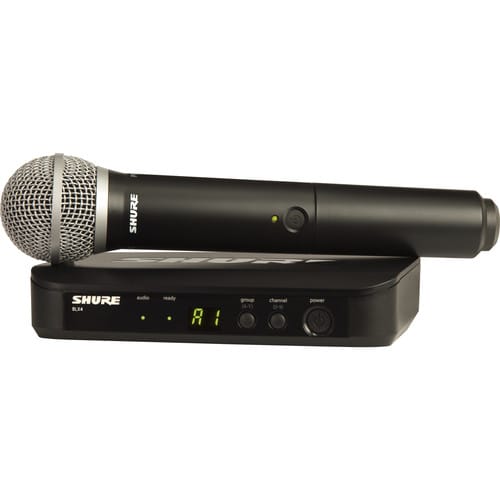 Shure BLX24/PG58-M15 Sistema Inalámbrico para Voz con Micrófono PGA58 7