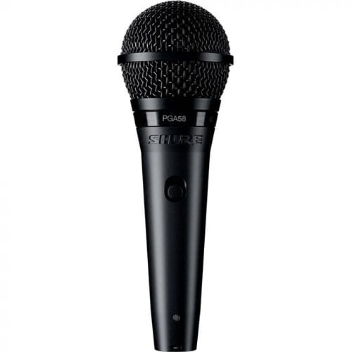 Shure PGA58BTS Kit de micrófono vocal con micrófono cardioide PGA584