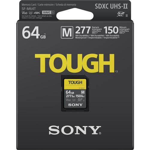 Sony 64GB SF-M Tough Series UHS-II SDXC Memory Card5