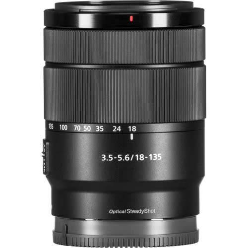 Sony Montura tipo E, formato APS-C, Lente de zoom estándar de 7,5x, compacto y ligero5