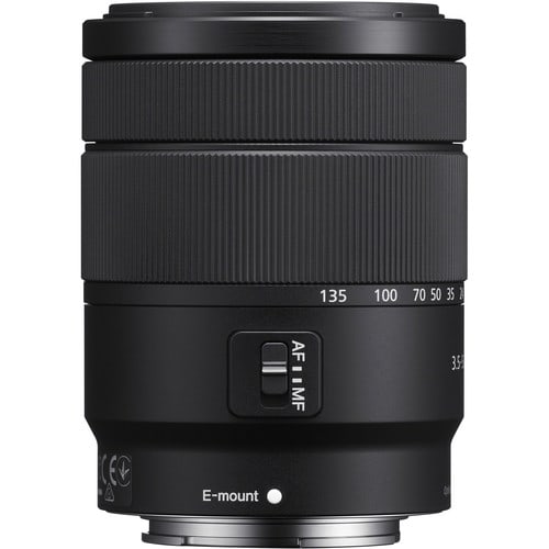 Sony Montura tipo E, formato APS-C, Lente de zoom estándar de 7,5x, compacto y ligero7