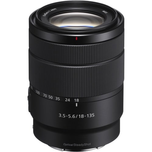 Sony Montura tipo E, formato APS-C, Lente de zoom estándar de 7,5x, compacto y ligero 0