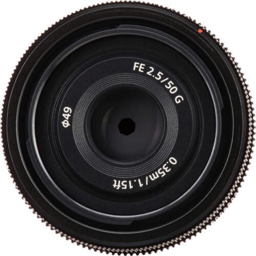 Sony FE 50mm f/2.5 G Lens4