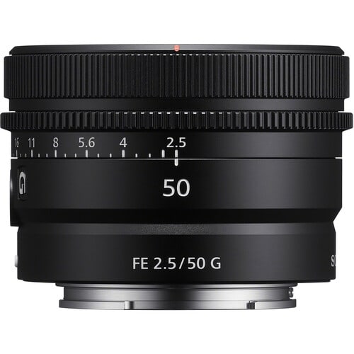 Sony FE 50mm f/2.5 G Lens7