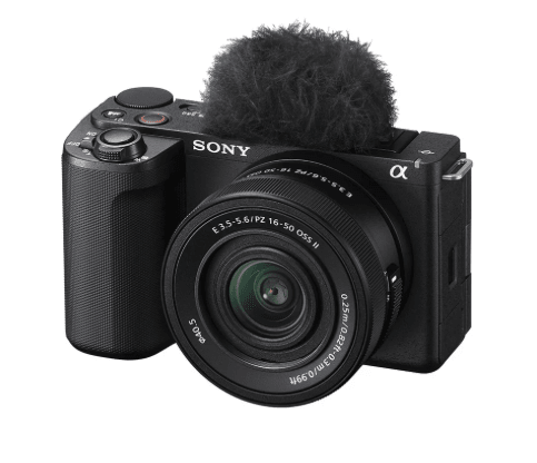 Sony ZV-E10 II Mirrorless Camera with 16-50mm Lens (Black)4