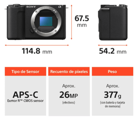 Sony ZV-E10 II Mirrorless Camera with 16-50mm Lens (Black)10