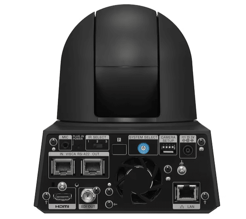 Sony SRG-A40 4K PTZ Camera con AI y 30x/40x Clear Image Zoom (negra)3
