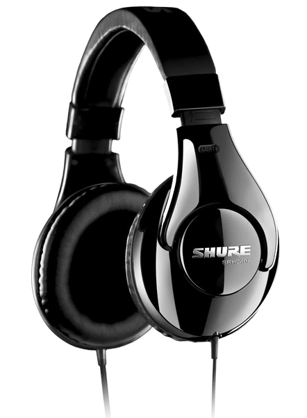 Shure SRH240A Audífonos de monitoreo calidad profesional4