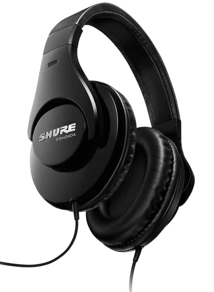 Shure SRH240A Audífonos de monitoreo calidad profesional3