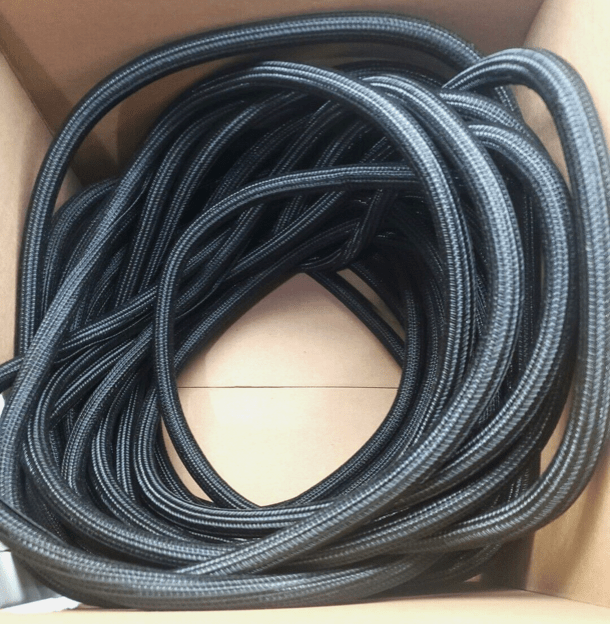 TECHFLEX F6N0.50BK malla trenzada semirrígida negra (x Metro)6