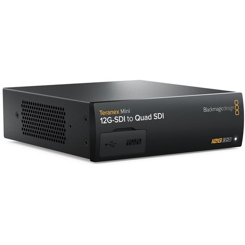 Blackmagic Design Teranex Mini 12G-SDI to Quad SDI Converter 1
