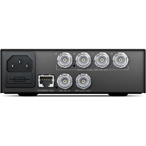 Blackmagic Design Teranex Mini 12G-SDI to Quad SDI Converter1