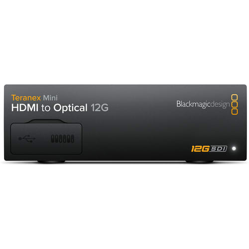 Blackmagic Design Teranex Mini HDMI to Optical 12G Converter (Optical Fiber Module Not Included)2
