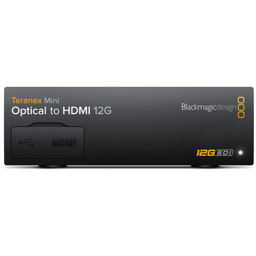 Blackmagic Design Teranex Mini Optical to HDMI 12G Converter (Optical Fiber Module Not Included)2