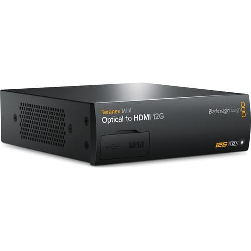 Blackmagic Design Teranex Mini Optical to HDMI 12G Converter (Optical Fiber Module Not Included)3