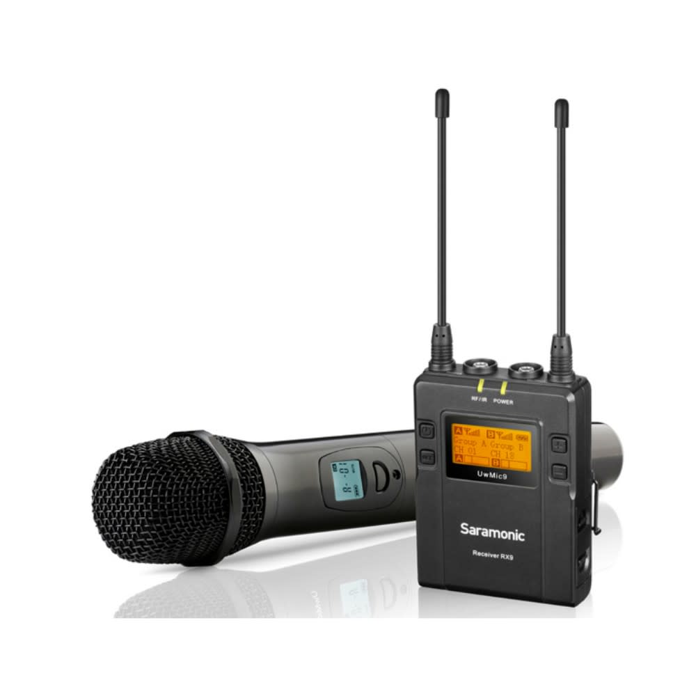 Saramonic UwMic9 Kit 4 micrófono Mano inalámbrico3