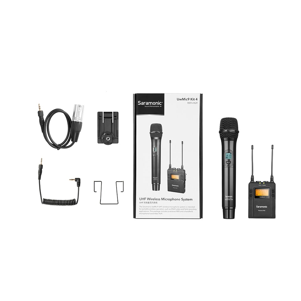 Saramonic UwMic9 Kit 4 micrófono Mano inalámbrico2