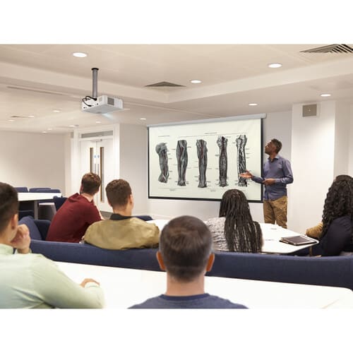 ViewSonic LS610WH 4000-Lumen WXGA LED Proyector1