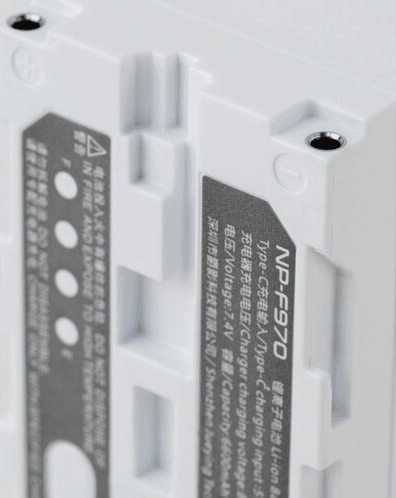 VILTROX Bateria NP-F970 alta capacidad 7.4V 6600MAH2