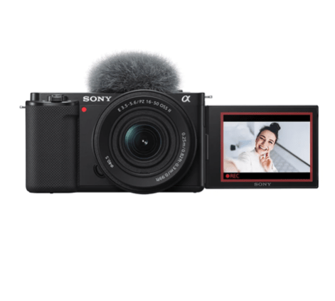 Sony ZV-E10K Mirrorless Camera con Lente 16-50mm f/3.5-5.6 II (Negro) 0