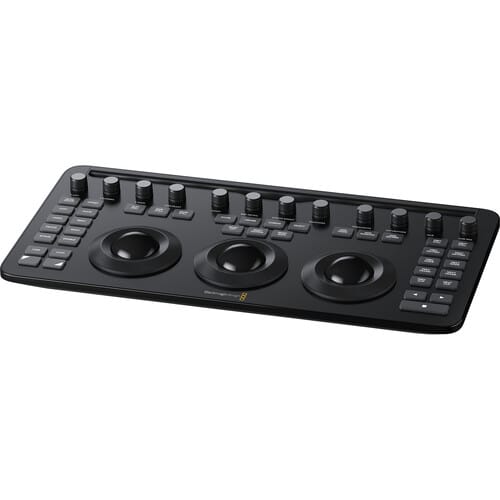 Blackmagic DaVinci Resolve Mini Panel with Resolve Studio Software