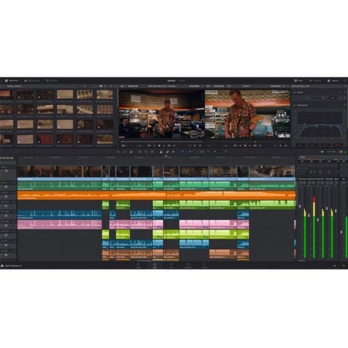 Blackmagic DaVinci Resolve Mini Panel with Resolve Studio Software