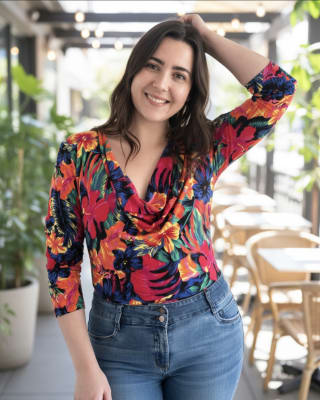 Body drapeado Hawaii