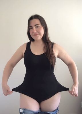 BODY MODELADOR NEGRO