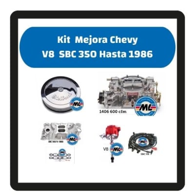 KIT Mejora Chevy Motor V8 350 SBC hasta 19861