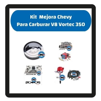 Kit Mejora Chevy para Carburar Motores  V8 Vortec 350 o 5.71