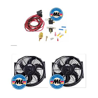 Pack Electros 12 Pulgadas Par + kit Termo Switch de encendido