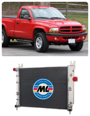 Radiador Dodge Dakota 2000-2009 2.54L y V8 4.7 5.2 5.91