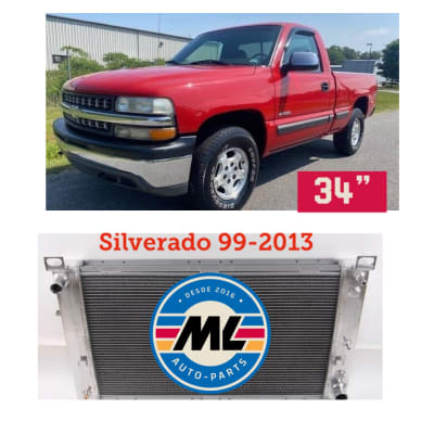 Radiador Silverado 98-13 de 34