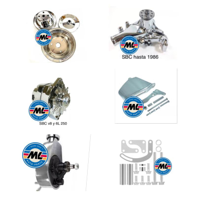 PACK MEJORA ACCESORIOS MOTOR CHEVY SMALL BLOCK 350